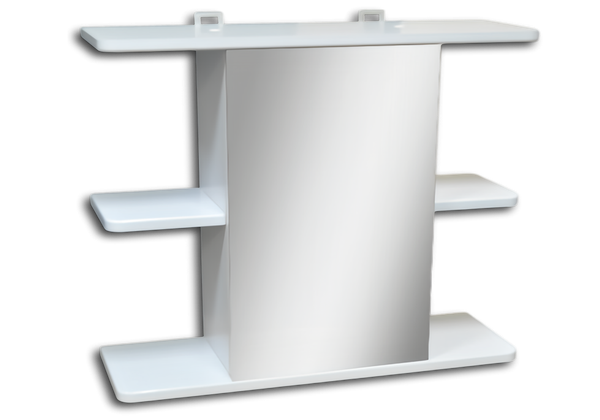 Шкаф с зеркалом для ванной Гамма 15 - фото