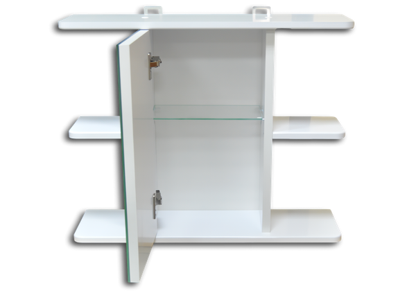 Шкаф с зеркалом для ванной Гамма 15