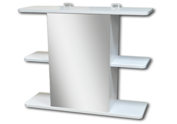 Шкаф с зеркалом для ванной Гамма 15 - фото