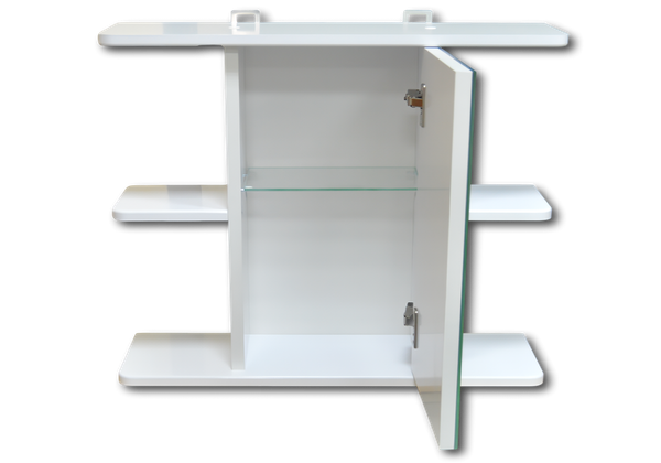 Шкаф с зеркалом для ванной Гамма 15