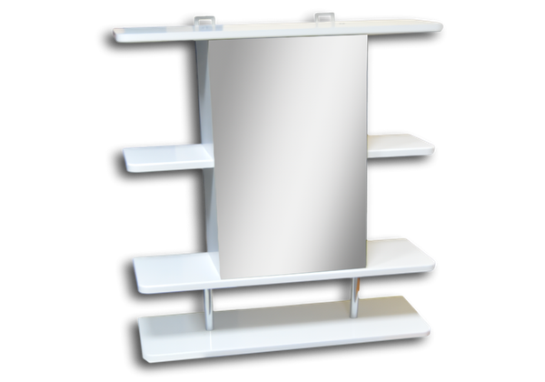 Шкаф с зеркалом для ванной Гамма 15/1 - фото