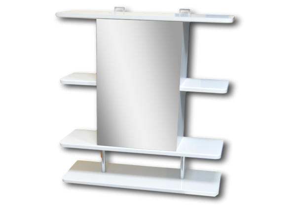 Шкаф с зеркалом для ванной Гамма 15/1 - фото