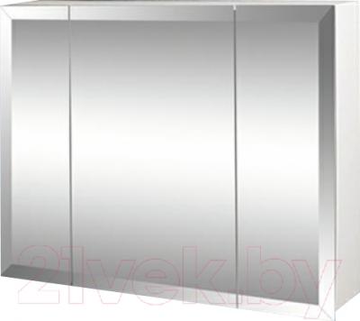 Шкаф с зеркалом для ванной Гамма 17 - фото