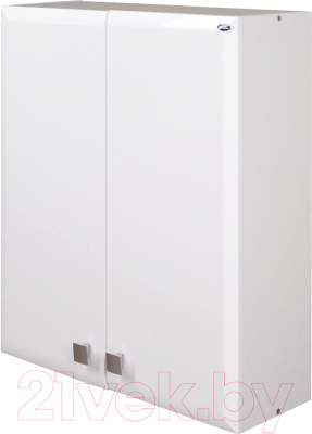 Шкаф для ванной Гамма 41.06 Ф2 (белый) - фото