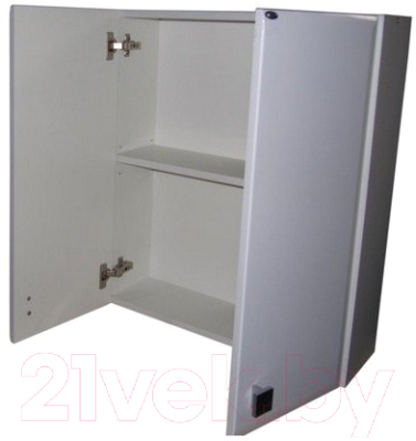 Шкаф для ванной Гамма 41.06 Ф2 (белый)