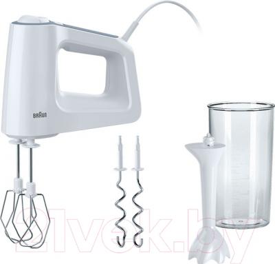 Миксер ручной Braun MultiMix 3 HM 3105 WH - фото