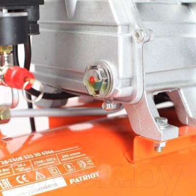 Воздушный компрессор PATRIOT Euro 24-240K (+ набор пневиоинструмента KIT 5В)