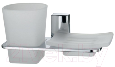 Стакан для зубной щетки и пасты Wasserkraft Leine K-5026 - фото