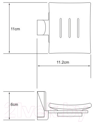 Мыльница Wasserkraft Leine K-5029