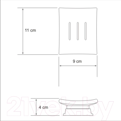 Мыльница Wasserkraft Amper K-5429