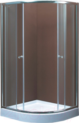 Душевой уголок Coliseum Minor T-90 (тонированное стекло) - фото