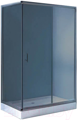 Душевой уголок Coliseum Fiesta Т-120 (тонированное стекло) - фото