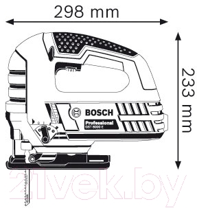 Профессиональный электролобзик Bosch GST 8000 E Professional