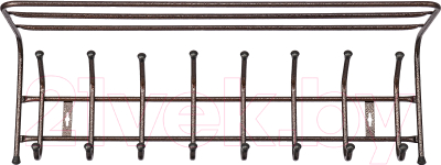 Вешалка для одежды Ника ВП8 с полкой