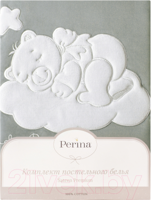 Комплект постельный для малышей Perina Бамбино / ББ3-01.1