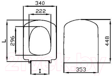 Сиденье для унитаза Roca Dama Senso (ZRU9000041)