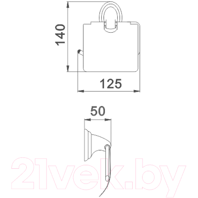 Держатель для туалетной бумаги Haiba HB1503
