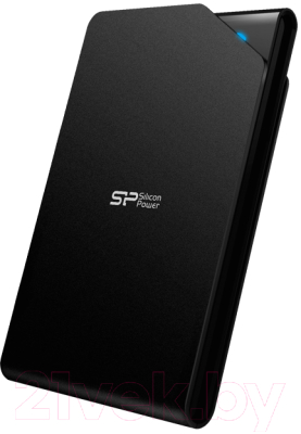 Внешний жесткий диск Silicon Power Stream S03 2TB Black (SP020TBPHDS03S3K) - фото
