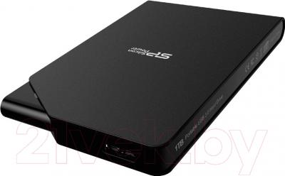 Внешний жесткий диск Silicon Power Stream S03 2TB Black (SP020TBPHDS03S3K)