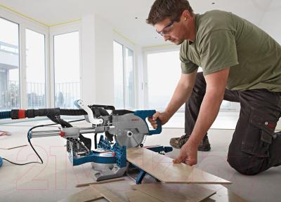 Профессиональная торцовочная пила Bosch GCM 800 SJ