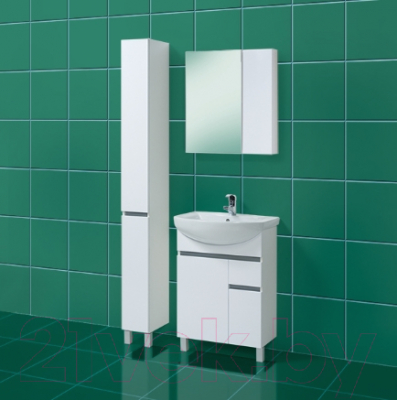 Шкаф-пенал для ванной Акваль Афина 20 / 03.20.00.N