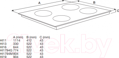 Индукционная варочная панель Asko HI1355G