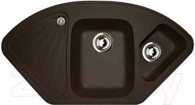 Мойка кухонная Zigmund & Shtain Eckig 1000.2 - фото