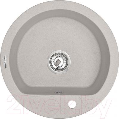 Мойка кухонная Zigmund & Shtain Kreis 505F (каменная соль) - фото