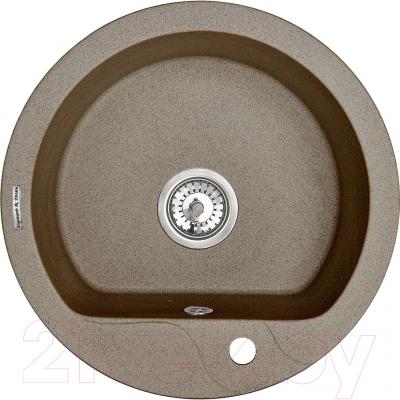 Мойка кухонная Zigmund & Shtain Kreis 505F (осенняя трава) - фото