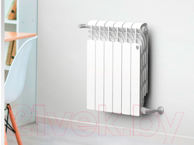 Радиатор алюминиевый Royal Thermo Revolution 500 (3 секции)
