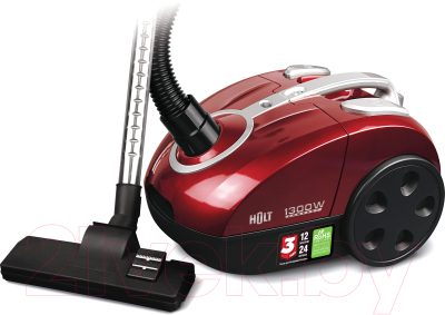 Пылесос Holt HT-VC-007 (красный) - фото