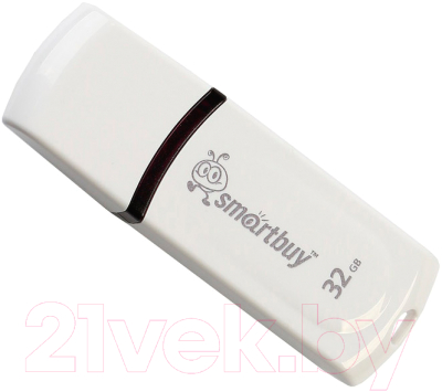 Usb flash накопитель SmartBuy Paean 32GB (SB32GBPN-W) - фото