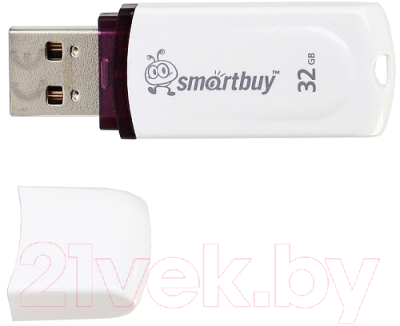 Usb flash накопитель SmartBuy Paean 32GB (SB32GBPN-W)