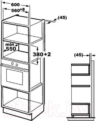 Микроволновая печь Korting KMI825TGN