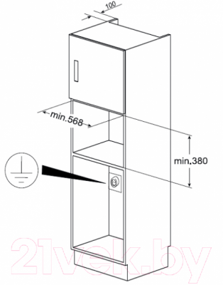Микроволновая печь Kuppersberg RMW 393 B