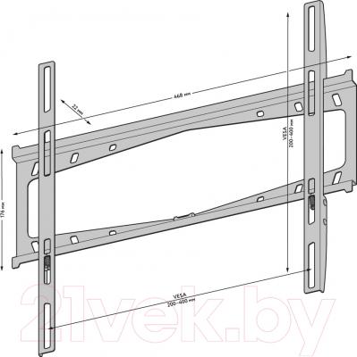 Кронштейн для телевизора Патрон АК-411