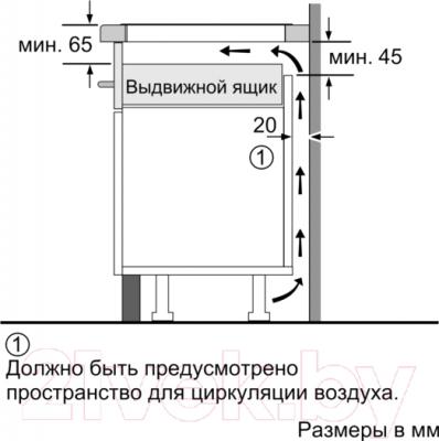 Индукционная варочная панель Bosch PIF651FB1E