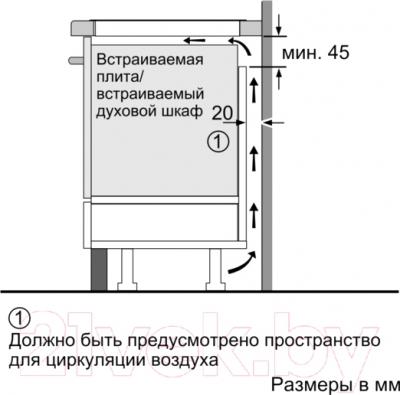 Индукционная варочная панель Bosch PIF651FB1E