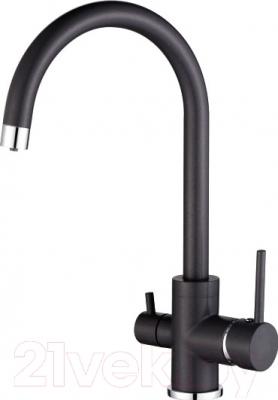 Смеситель Aquasanita Sabiaduo 2963 (черный металлик) - фото