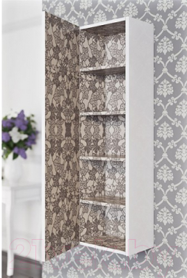 Шкаф-полупенал для ванной Aqwella Анкона / An.05.35/W