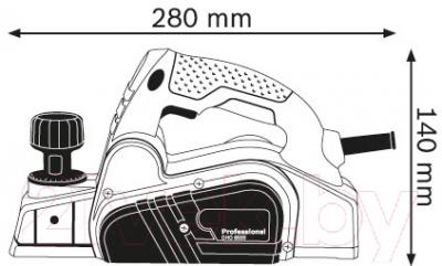 Профессиональный электрорубанок Bosch GHO 6500