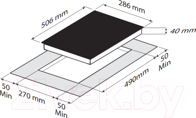 Электрическая варочная панель Zigmund & Shtain CNS 302.30 BX