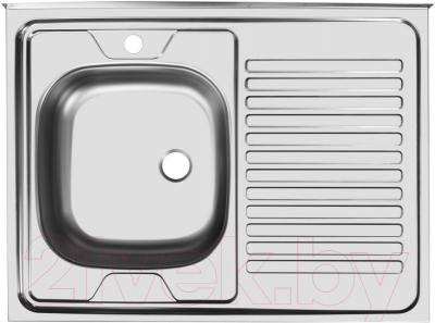 Мойка кухонная Ukinox Стандарт STD800.600 4C 0L - фото