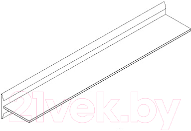 Полка Black Red White Azteca S205-P/2/15