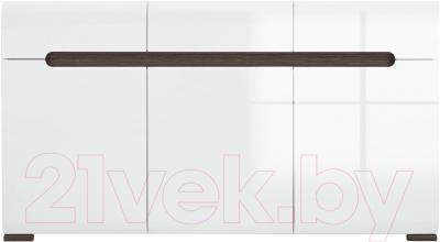 Тумба Black Red White Azteca S205-KOM3D3S/8/15 - фото