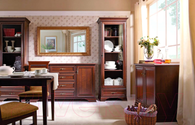 Тумба Black Red White Kentaki S320-KOM4D2S