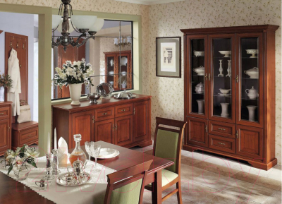 Тумба Black Red White Kentaki S320-KOM4D2S