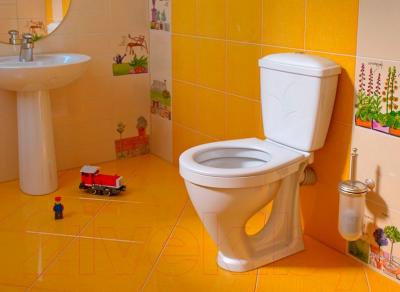 Унитаз напольный Оскольская керамика Детский (белый блеск)