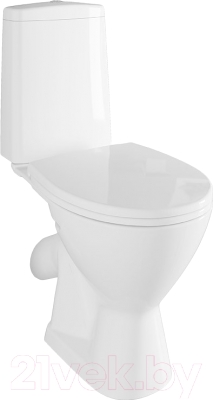 Унитаз напольный Cersanit Just 031 (S-KO-JUS031-3/6-PL-W) - фото