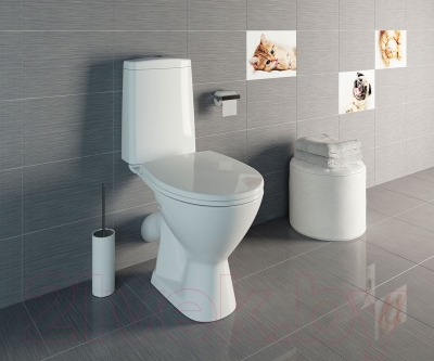 Унитаз напольный Cersanit Just 031 (S-KO-JUS031-3/6-PL-W)